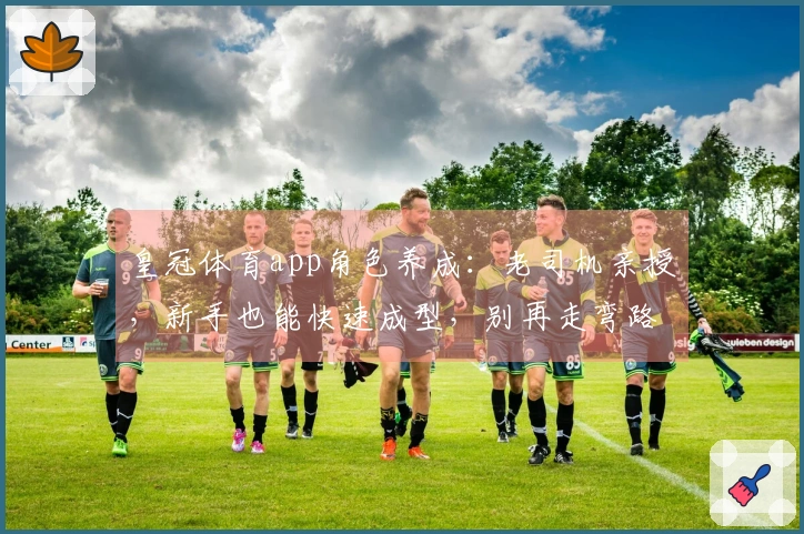 皇冠体育app角色养成：老司机亲授，新手也能快速成型，别再走弯路了！